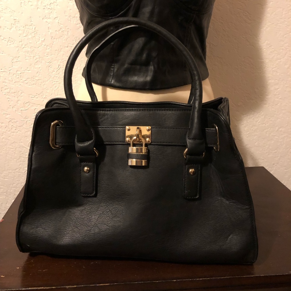 Claire Black satchel